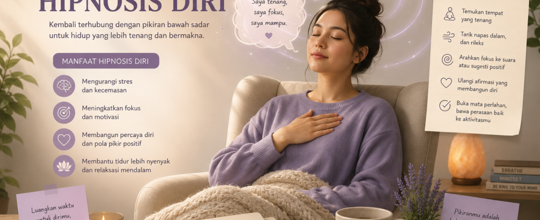 Self Hypnosis: Cara Mengakses Kekuatan Pikiran Bawah Sadar Anda